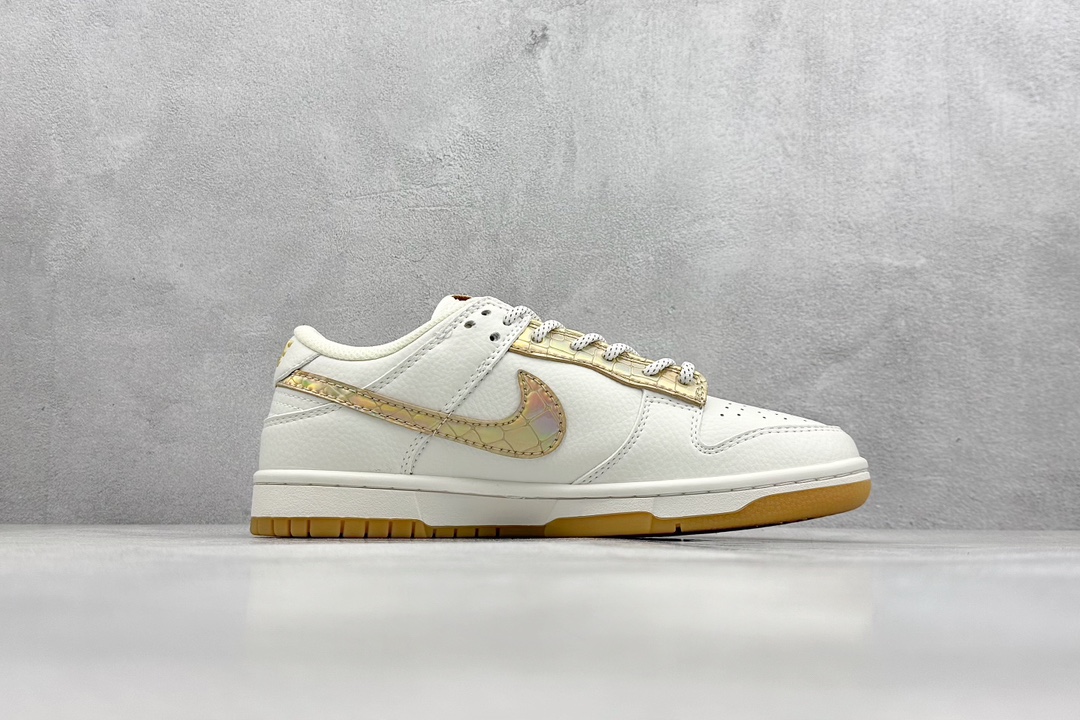 Nike SB Dunk Low x CLOT 白黄琉璃金勾 JH8310-948