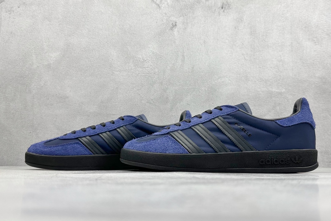 didas Originals Gazelle INdoor 深蓝 三叶草休闲防滑耐磨低帮板鞋 IH9986