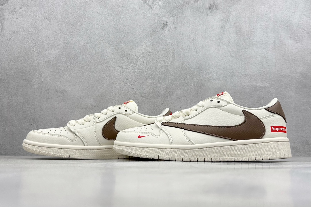 A Air Jordan 1 Low Supreme Mr.Vera设计师 高端定制 QY0268-969