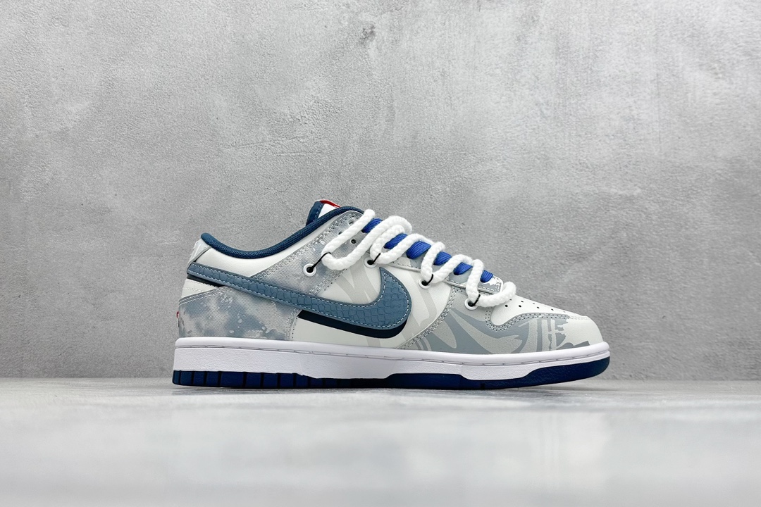 YC版 Nike SB Dunk Low 熊猫恶作剧 乘浪钓手 银海蓝鲛 DD1391-400