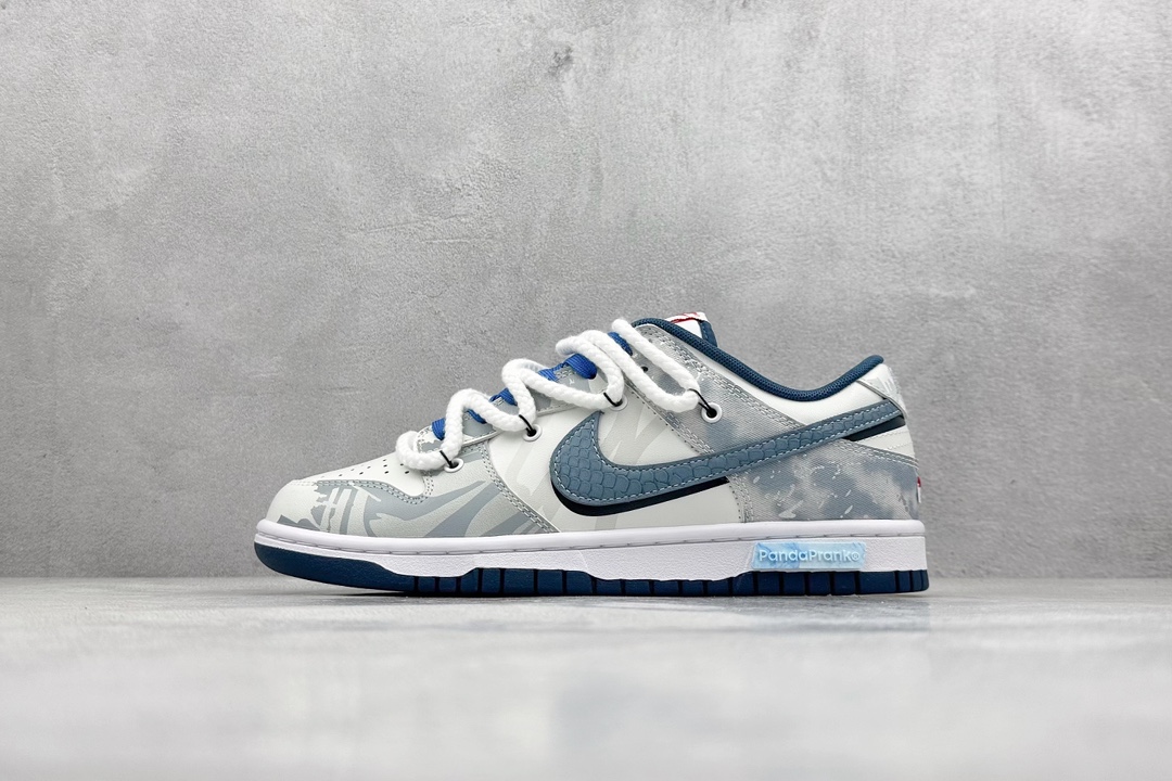 YC版 Nike SB Dunk Low 熊猫恶作剧 乘浪钓手 银海蓝鲛 DD1391-400