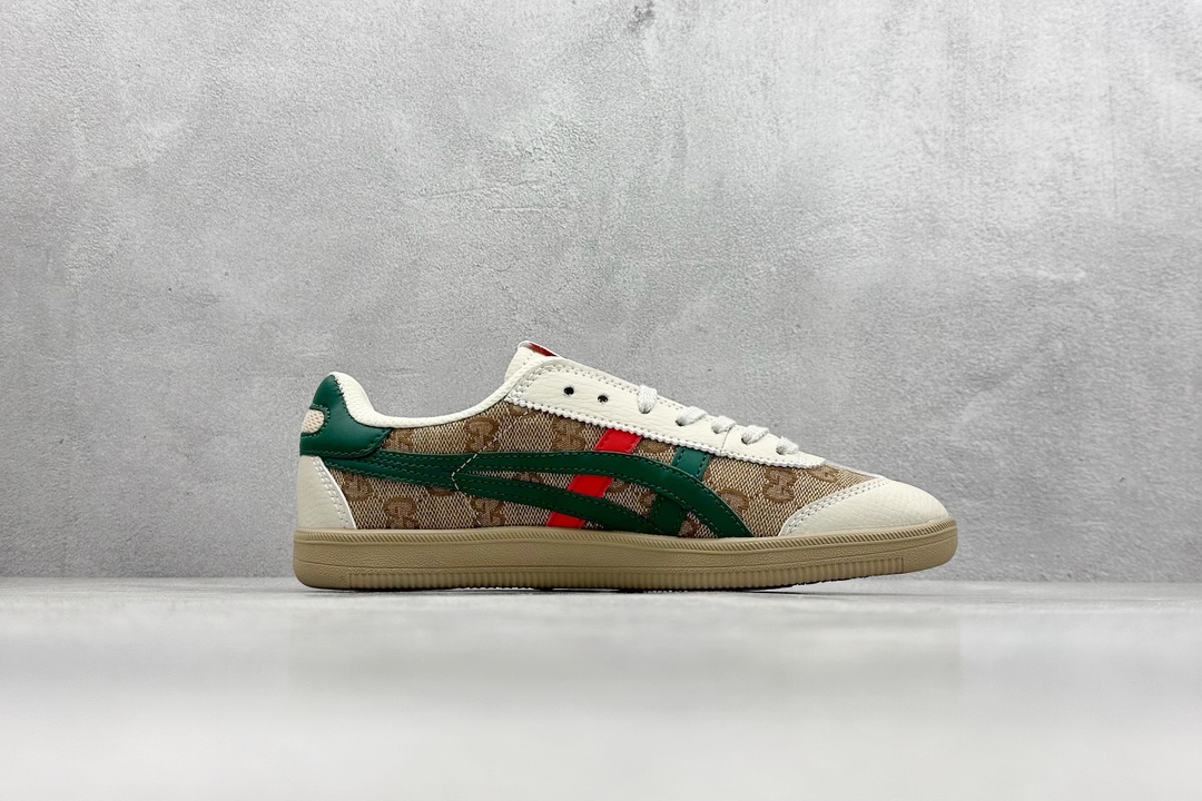 亚瑟士 Onitsuka Tiger Tokuten 复古低帮休闲跑鞋