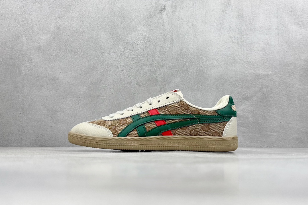 亚瑟士 Onitsuka Tiger Tokuten 复古低帮休闲跑鞋