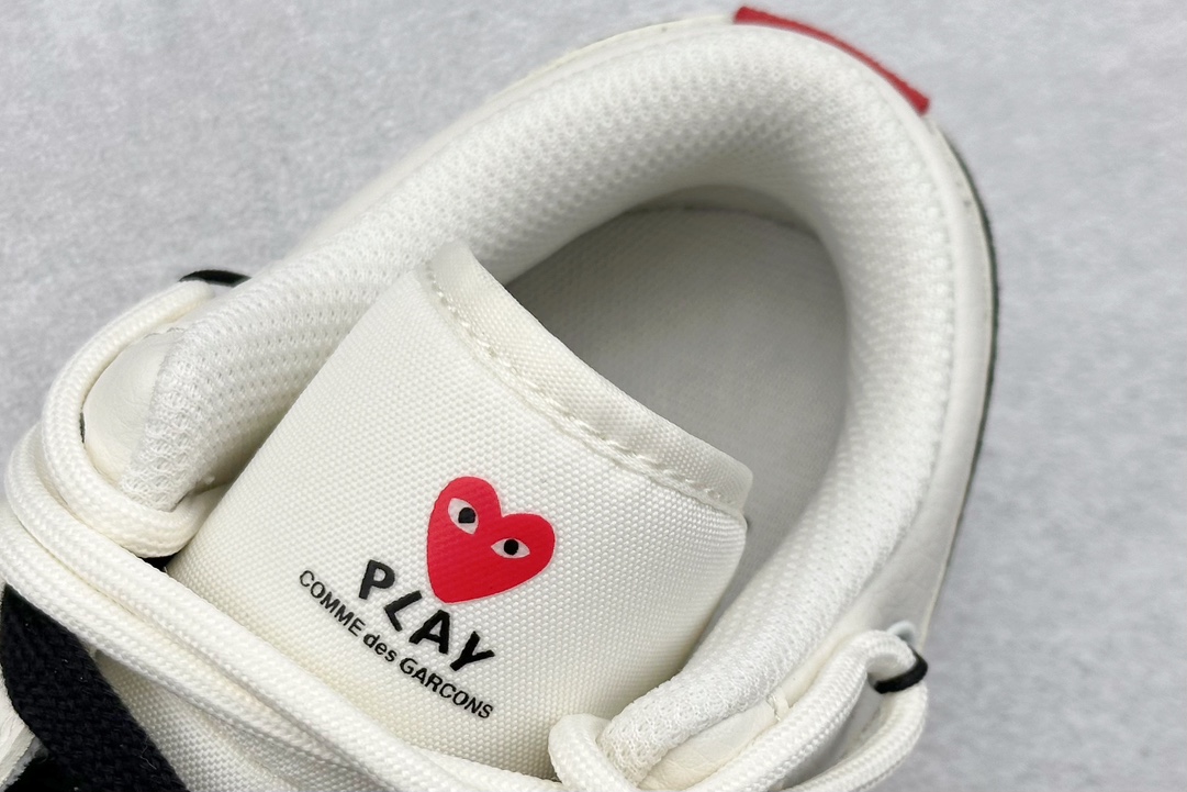 Air Jordan 1 Retro Low x Comme des Garcons 川久米白黑绑带 SJ9950-014