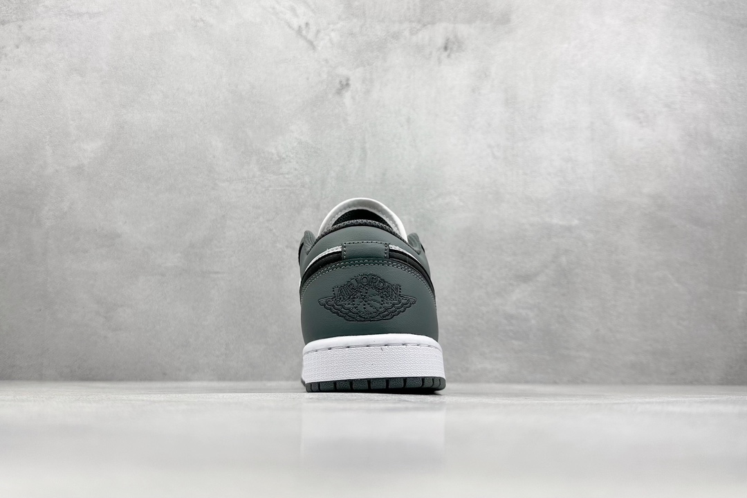 K版 Air Jordan 1 Low AJ1 乔1黑灰 低帮文化篮球鞋 553560-152