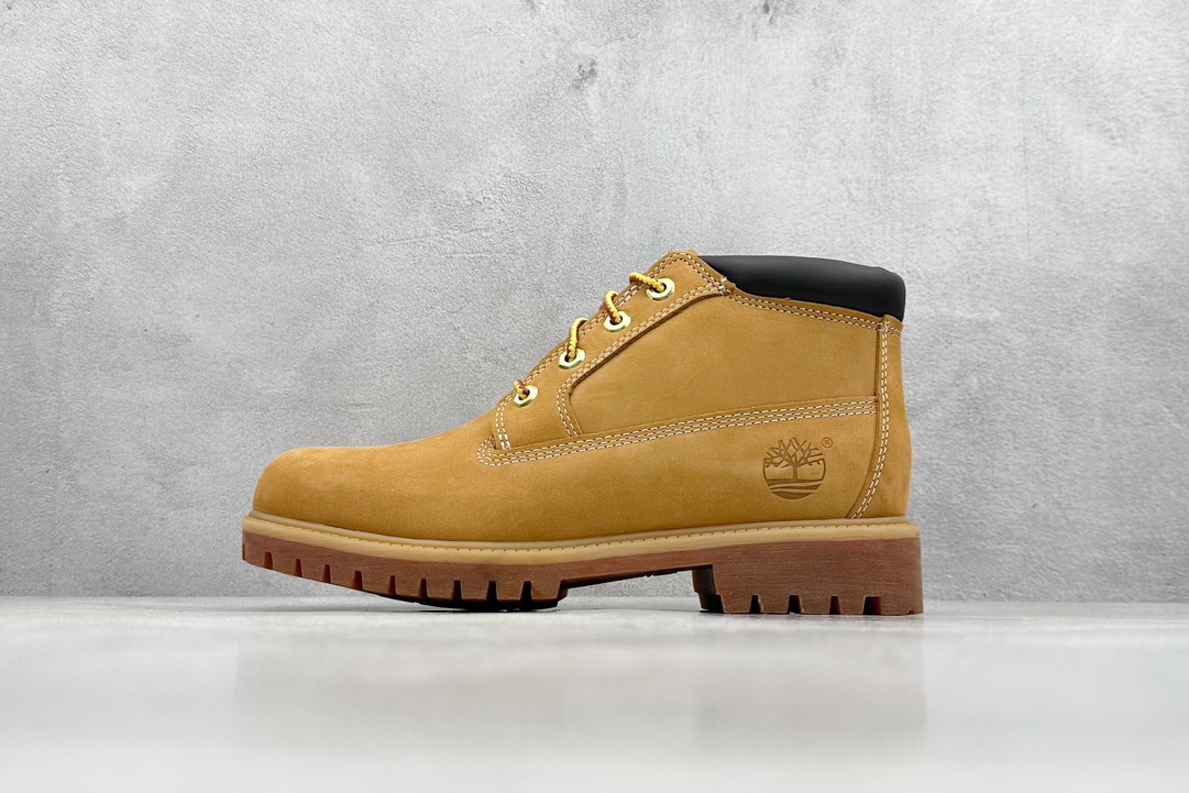 天伯伦Timberland Fatigue Chukka Nubuck Boots经典户外短筒百搭工装马丁靴“麦黄黑”TB023061-231