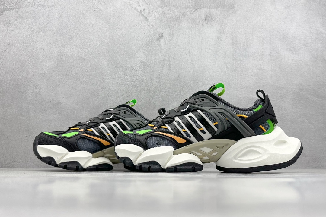 YH Adidas VENTO XLG DELUXE 潮流前卫科技 休闲运动老爹鞋 IH7801