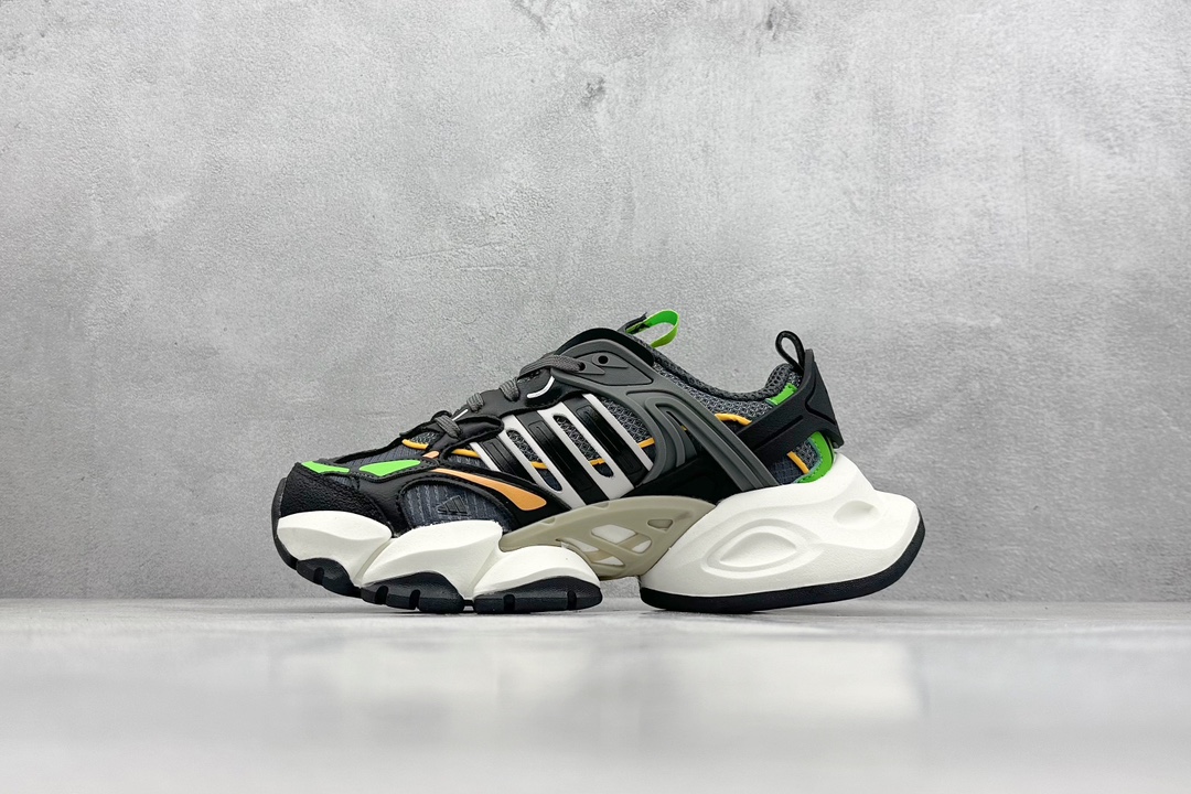 YH Adidas VENTO XLG DELUXE 潮流前卫科技 休闲运动老爹鞋 IH7801