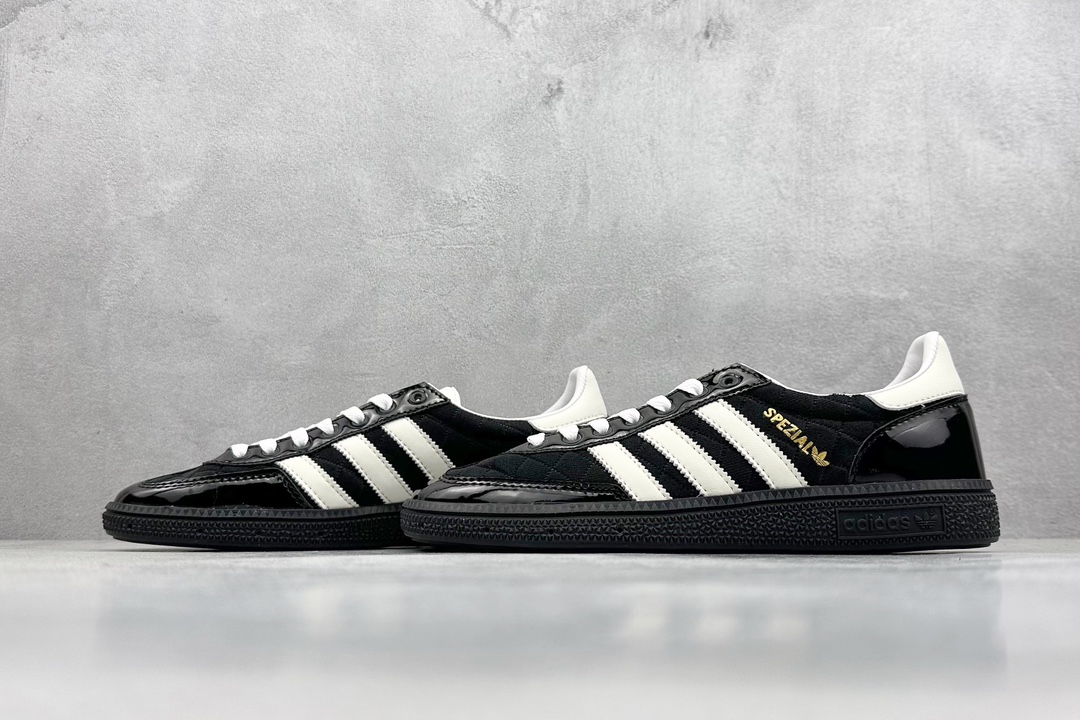 XL版 adidas originals Samba Handball Spezial 黑白 JP5669