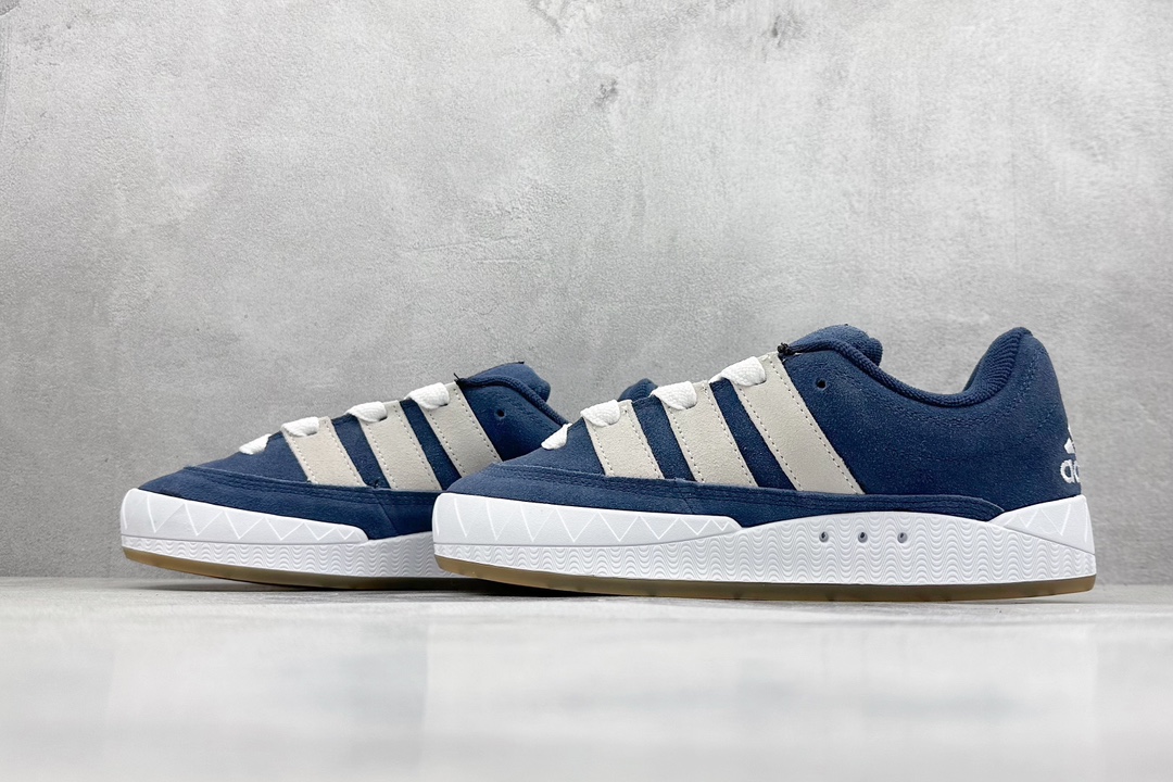 XL版 Adidas Adimatic Low 马蒂奇系列低帮 复古鲨鱼面包鞋运动休闲滑板板鞋 GY2088