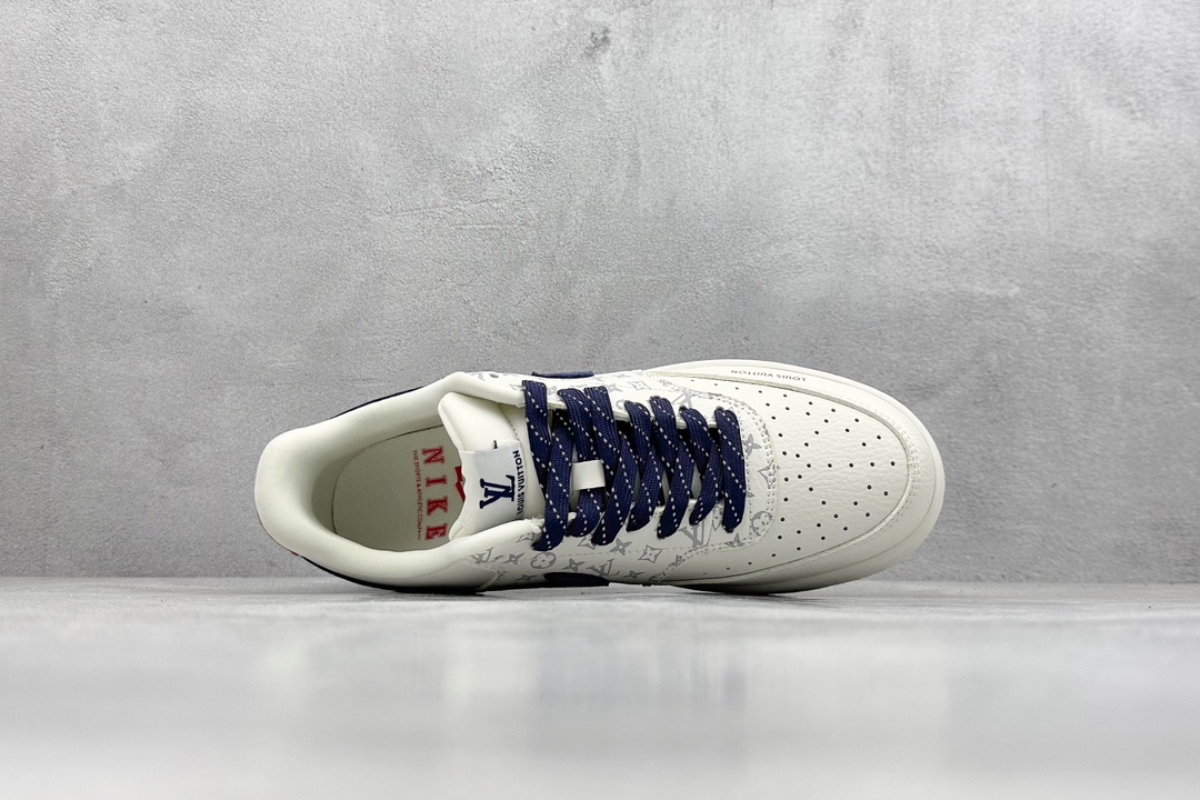 A Nike Court Vision Low x Louis Vuitton 白蓝红 休闲运动板鞋 FD5188-222