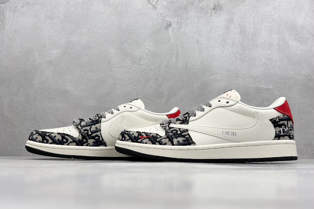 ment x TS x Air Jordan 1 Low x Dior 三方联名倒钩低帮 XY2688-108