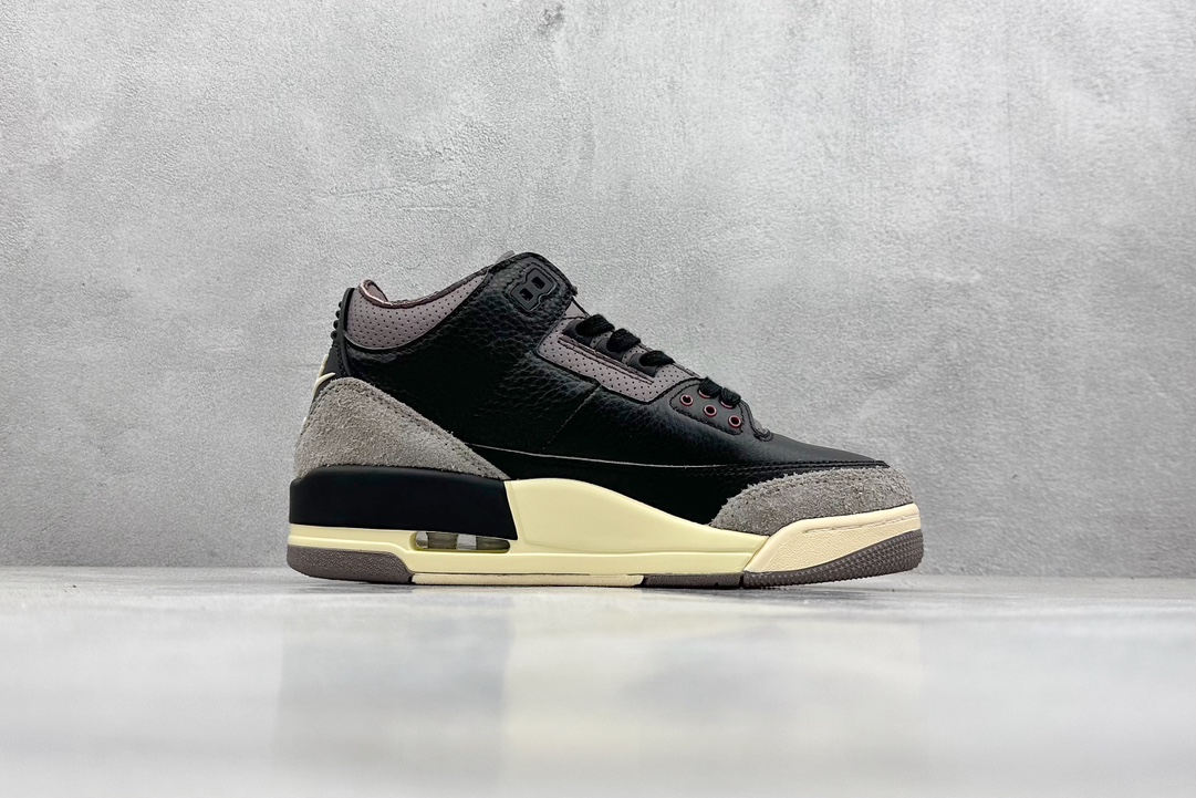 A Ma Maniere x Air Jordan 3 Retro ”Black” 联名黑色 FZ4811-001