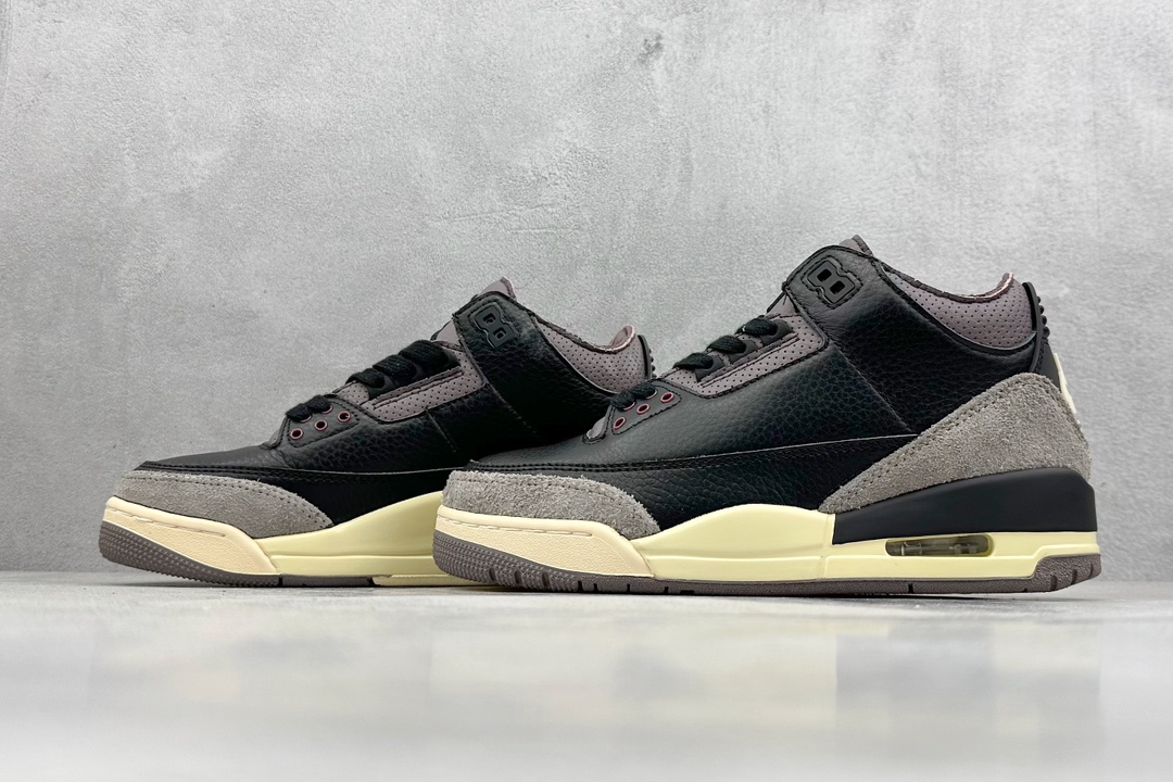 A Ma Maniere x Air Jordan 3 Retro ”Black” 联名黑色 FZ4811-001