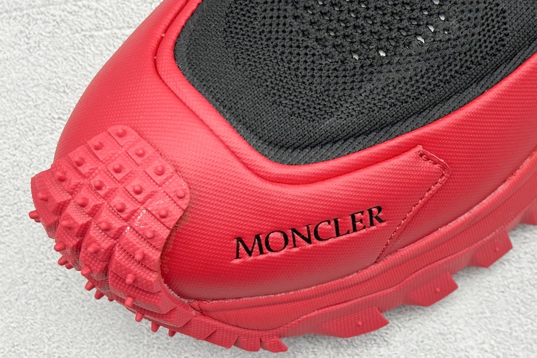 Moncler 盟可睐/蒙口 Trailgrip 针织鞋面厚底增高鞋