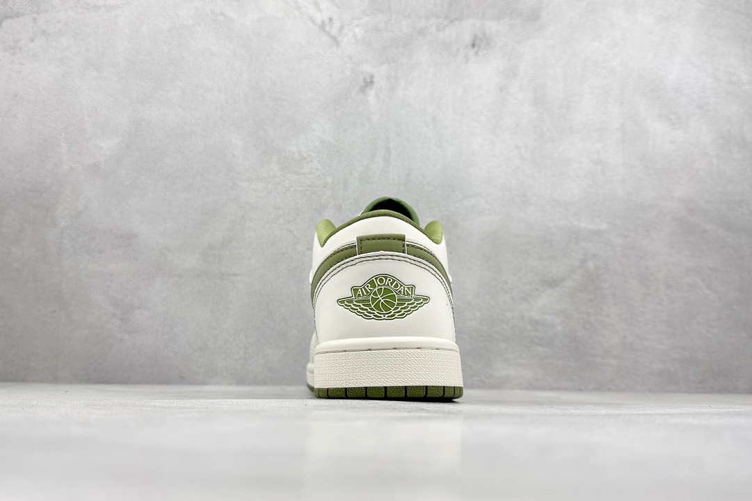 Air Jordan 1 Retro Low x Fragment Design 闪电藤原浩白绿 CF3688-019