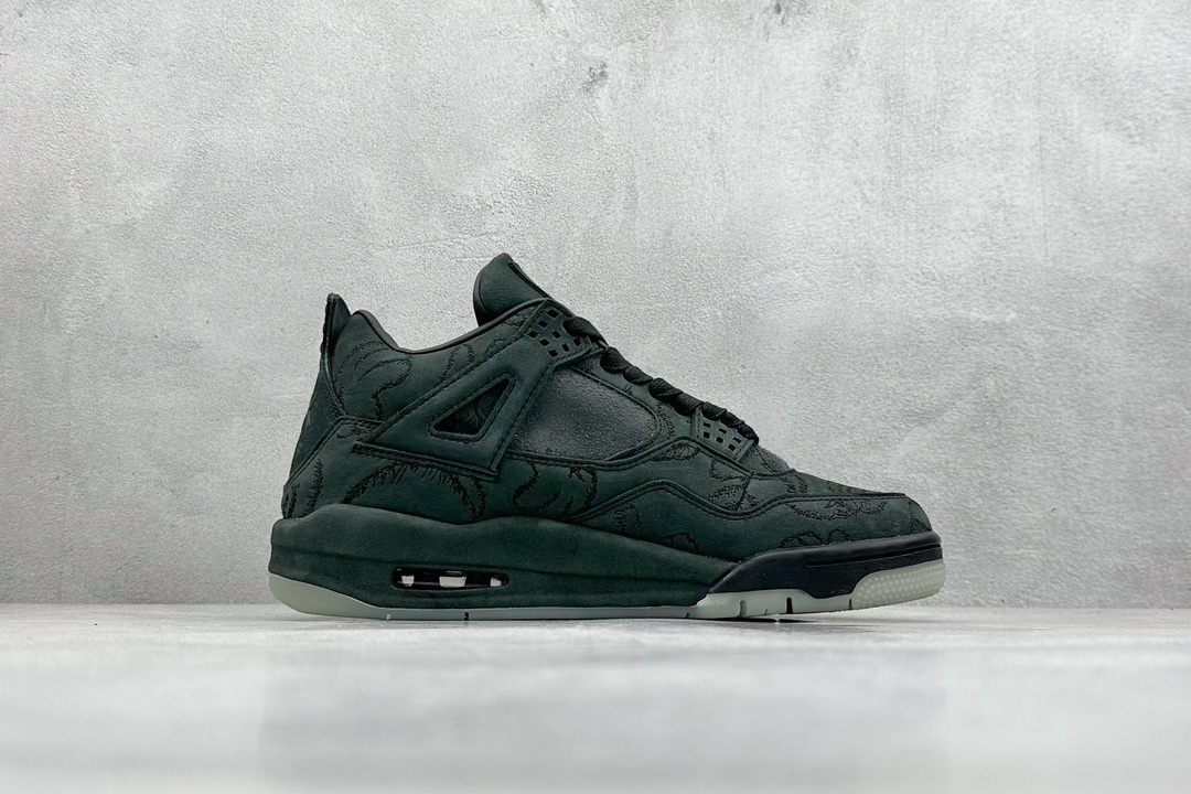 Jordan Air Jordan 4 kaws black 黑 930155-001