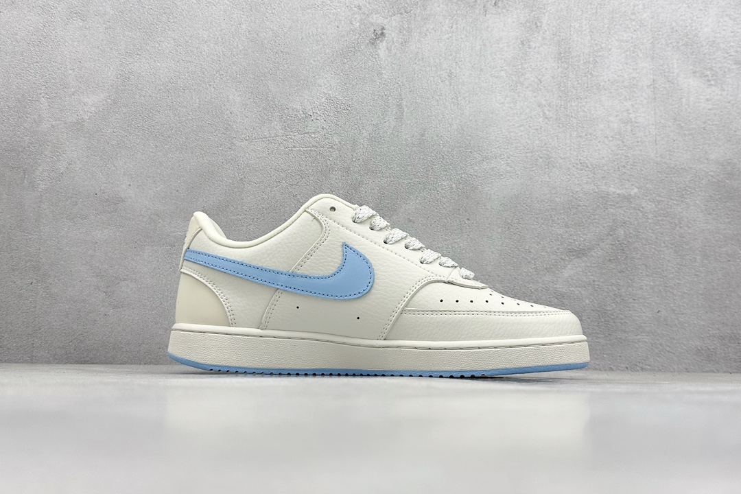 A Nike Court Vision Low 白蓝三小钩满天星 休闲运动板鞋 FD5188-555