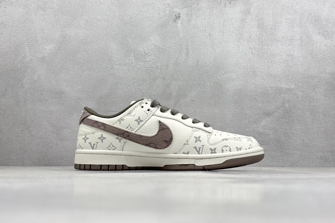 Nike SB Dunk Low x Louis Vuitton 白棕 FC1688-131