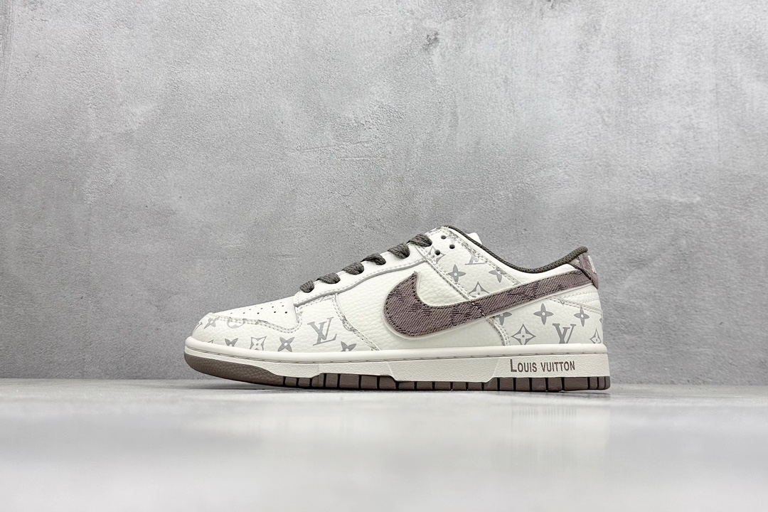 Nike SB Dunk Low x Louis Vuitton 白棕 FC1688-131