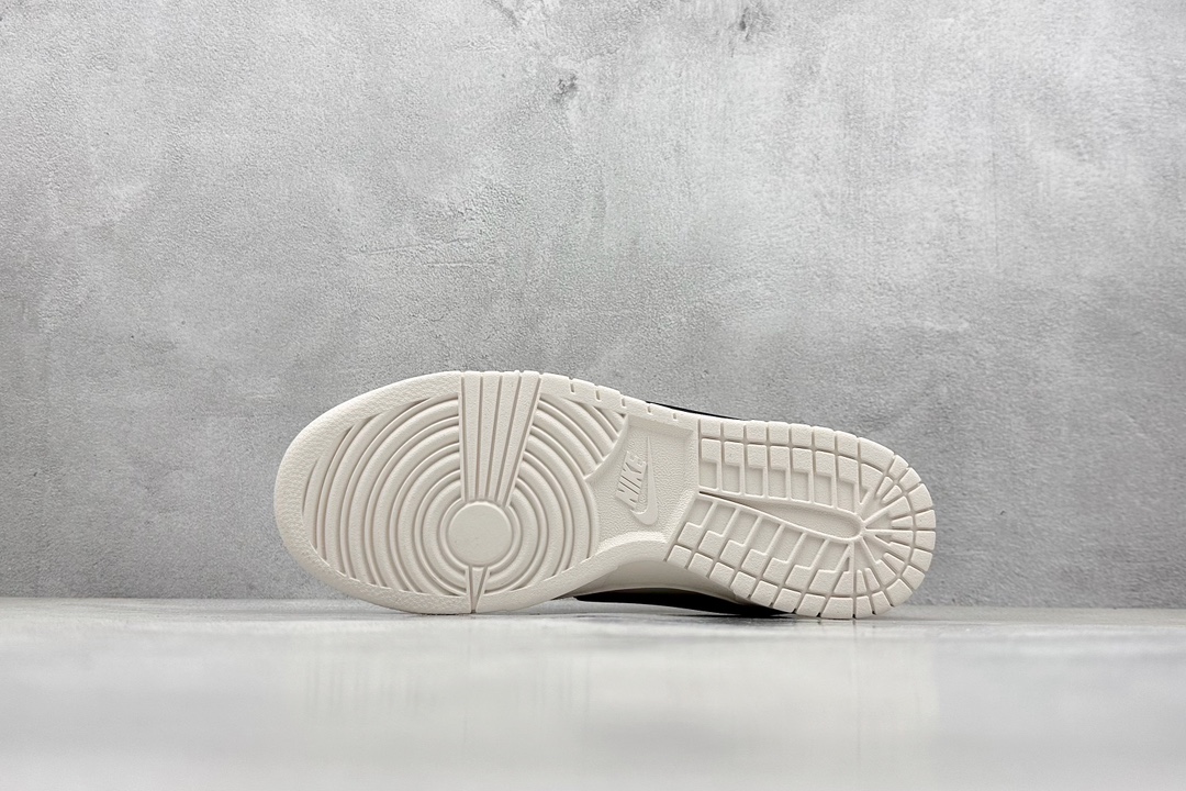 Nike SB Dunk Low x AMBUSH x BAPE 米白黑大钩 XX2025-998