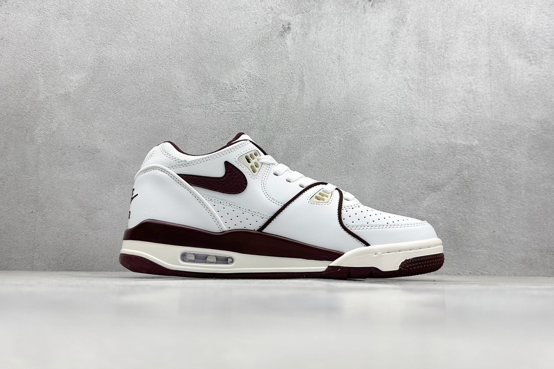 Nike Air Flight 89 皮革高帮复古篮球鞋 FQ8256-100