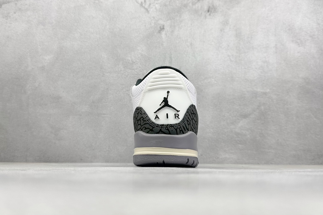 Air Jordan 3 Retro 白灰 潮流复古篮球鞋 象牙白 CT8532-106