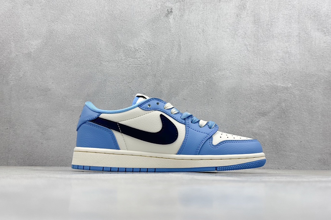 Fragment x TS x Air Jordan 1 Low x 石头岛 三方联名低帮 JJ5288-009