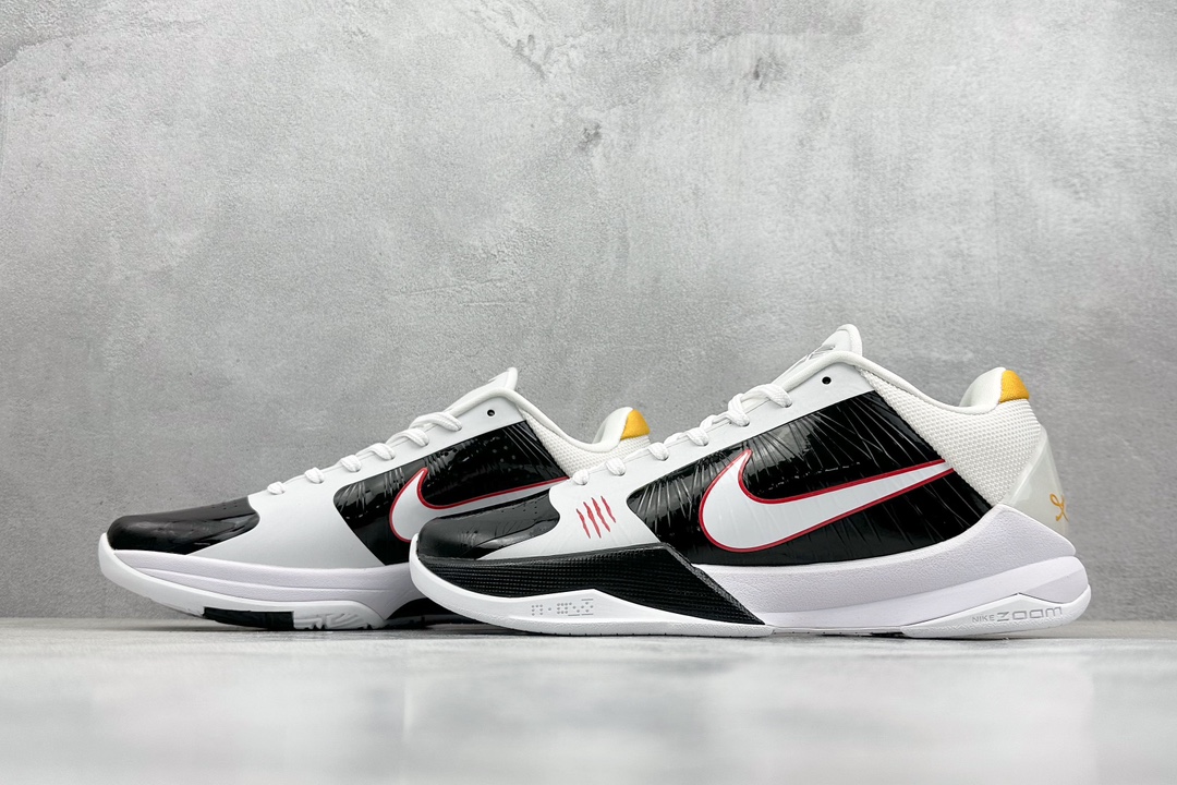 OG纯原 Nike Zoom Kobe 5 Protro ”Bruce Lee Alt” 李小龙黑白 CD4991-101