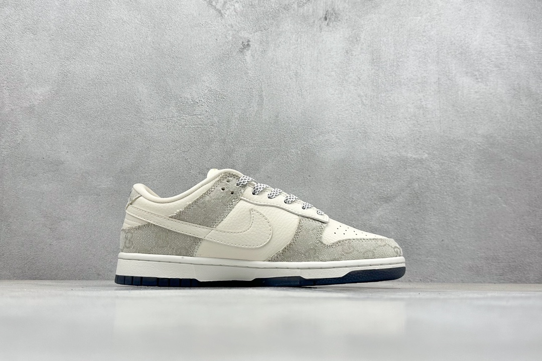 BF版 NIKE SB Dunk Low x GUCCI 白灰 CF3688-003