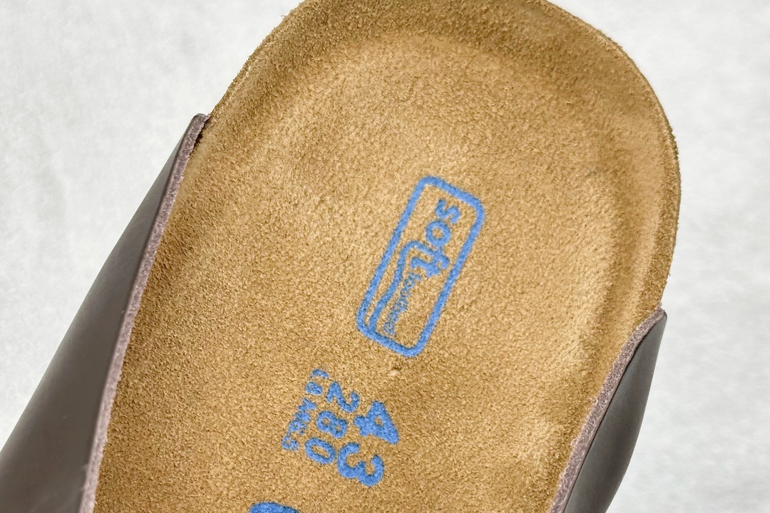 德国百年知名鞋履品牌·博肯 Birkenstock 半拖 出品 采用质地柔软牛皮植入