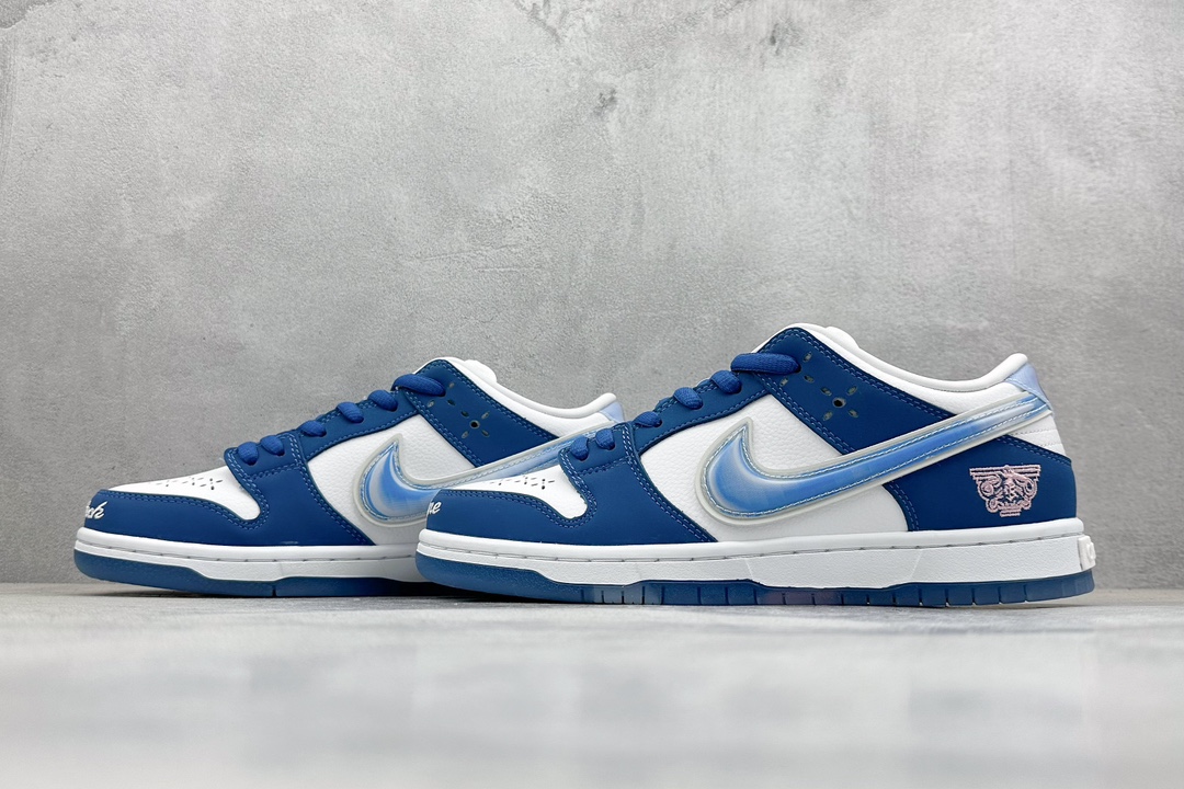 ST版 NIKE SB Dunk Low x Born x Raised 蓝白 FN7819-400