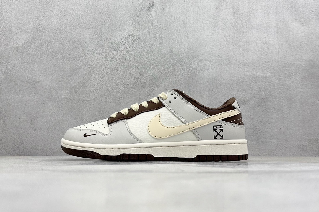 KE SB Dunk Low x OFF-WHITE 米灰棕 XX9910-010