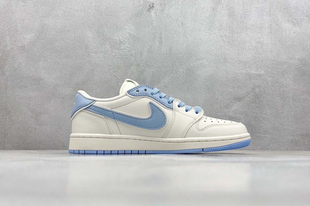 ment x Travis Scott x 斯图西 Air Jordan 1 Low 三方联名倒钩 DM6688-609