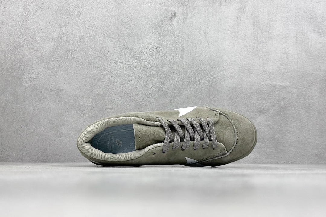 Nike Blazer City Low LX 整鞋由麂皮打造  AV2253-300