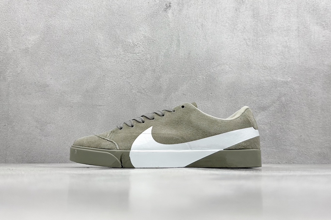 Nike Blazer City Low LX 整鞋由麂皮打造  AV2253-300