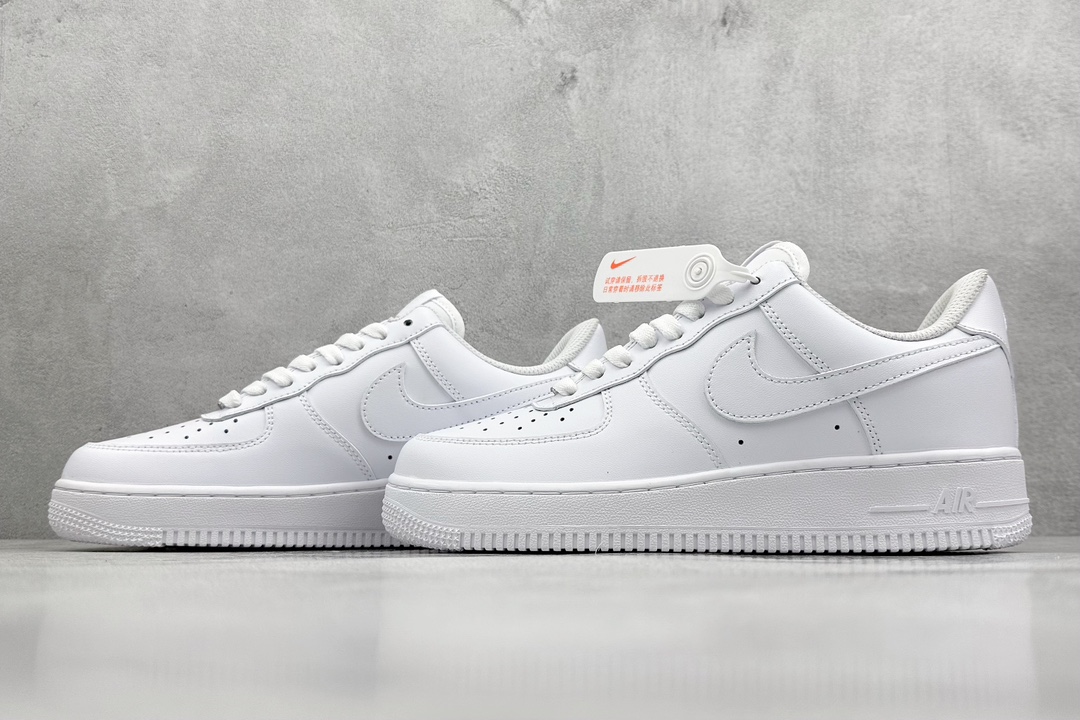 Dt纯原 NK Air Force 1 Low '07 空军一号低帮经典板鞋 纯白   CW2288-111