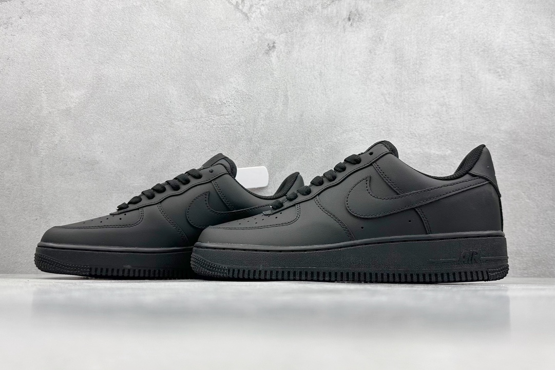 Dt纯原 NK Air Force 1 Low '07 空军一号低帮经典板鞋 黑色   CW2288-001