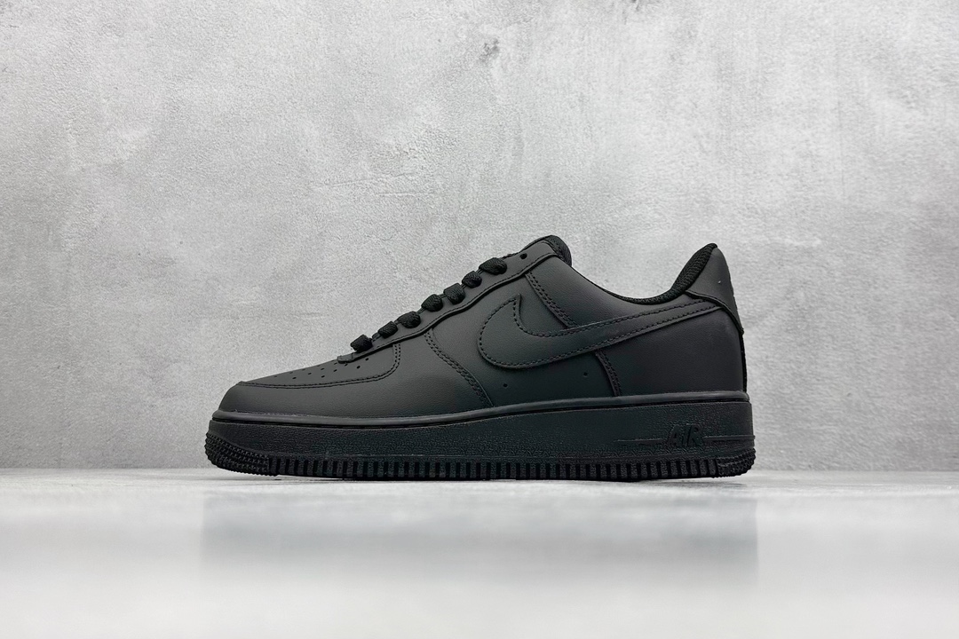 Dt纯原 NK Air Force 1 Low ’07 空军一号低帮经典板鞋 黑色   CW2288-001