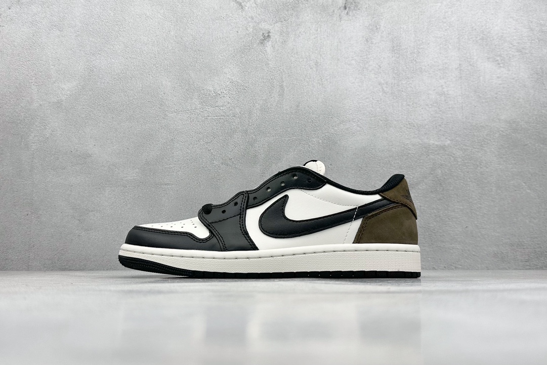 F版 Fragment x TS x Air Jordan 1 Low x LV 三方联名倒钩低帮  CZ0790-102