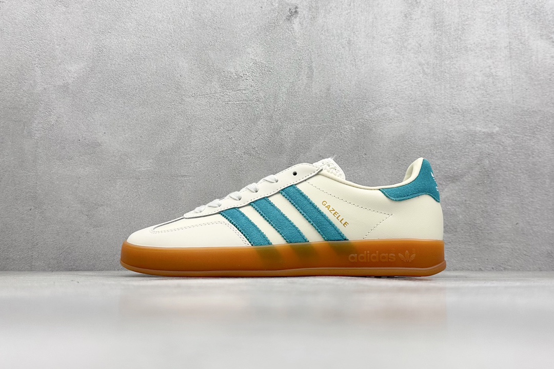 adid Originals Gazelle INdoor 三叶草休闲防滑耐磨低帮板鞋 JI2583