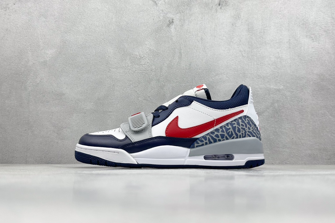 最强312 Air Jordan Legacy 312 Low 有着交错结合的设计 CD7069-164