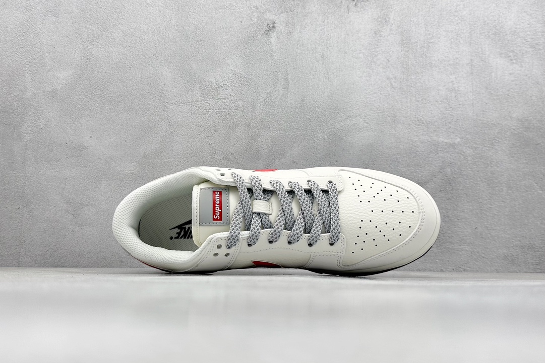 Nike SB Dunk Low x Supreme 白红  DQ1098-333