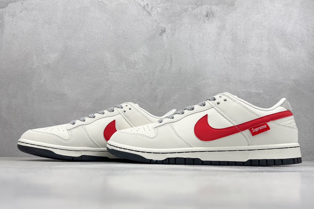 Nike SB Dunk Low x Supreme 白红  DQ1098-333