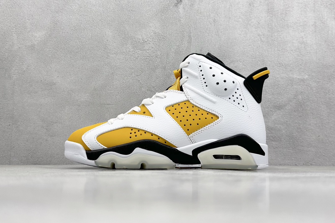 BF版 Air Jordan 6 Retro 白黄  CT8529-170