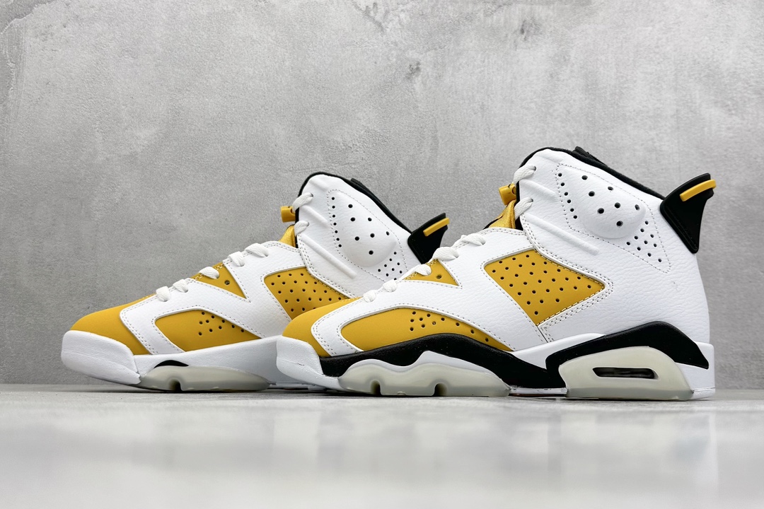 BF版 Air Jordan 6 Retro 白黄  CT8529-170