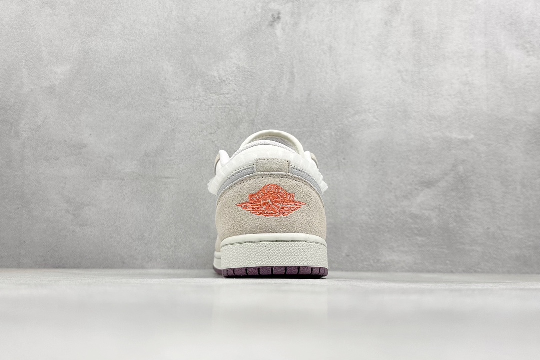 K版 Air Jordan 1 Low 帆白 AJ1乔1低帮休闲板鞋 FQ8094-100