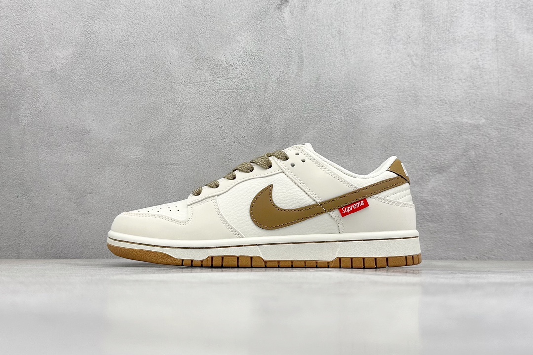 Nike SB Dunk Low x Supreme 白棕  FC1688-143