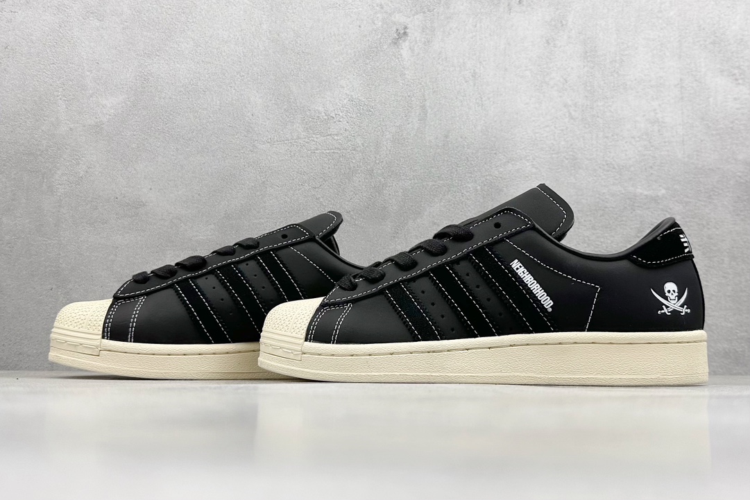 NEIGHBORHOOD x adidas originals SUPERSTAR 联名贝壳头 ID8650