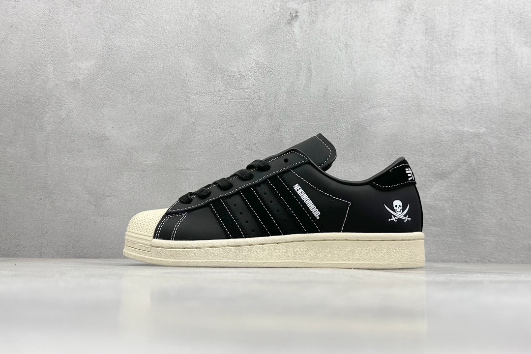 NEIGHBORHOOD x adidas originals SUPERSTAR 联名贝壳头 ID8650